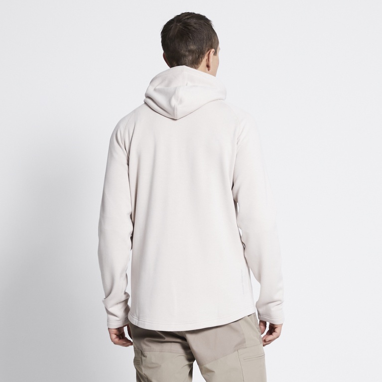 Functional hoodie "Vasared" Chalk White